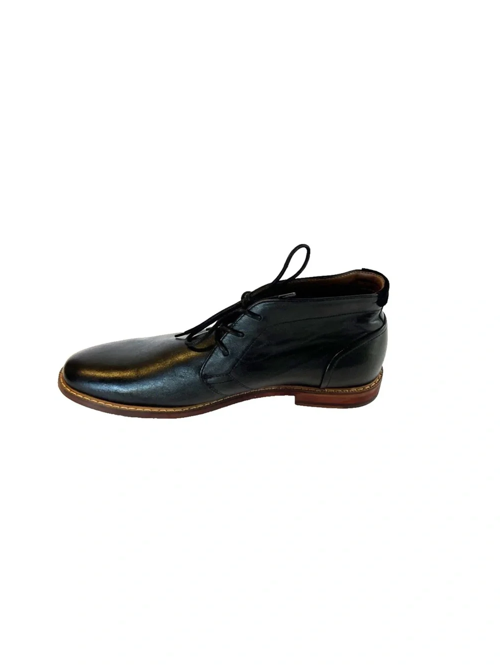 NEW Fairlane Black Leather Chukka Boots Men Size 10